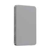 Urban Vitamin Marin 5000mAh magnetic 15W wireless powerbank, zilver