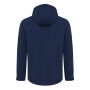 Iqoniq Makalu gerecycled polyester softshell jas, donkerblauw (S)