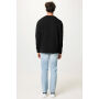 IQONIQ Etosha lichtgewicht gerecycled katoen sweater, zwart (XL)