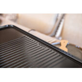 BOSKA Raclette Gourmet Party, 8 Personen (EU Type F), zwart