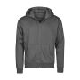 Urban Hooded Full Zip Sweatshirt - Powder Grey - 3XL Urban Hooded Full Zip Sweatshirt - Powder Grey - 3XL