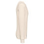 Ecologische uniseks sweater met ronde hals Raw Natural XXS