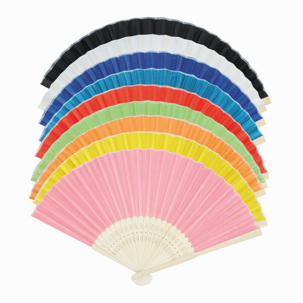 BAMBOO COOL - Opvouwbare waaier groen BAMBOO COOL - Opvouwbare waaier groen