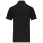 Contrasterende polo Day To Day korte mouwen Black / Silver 3XL