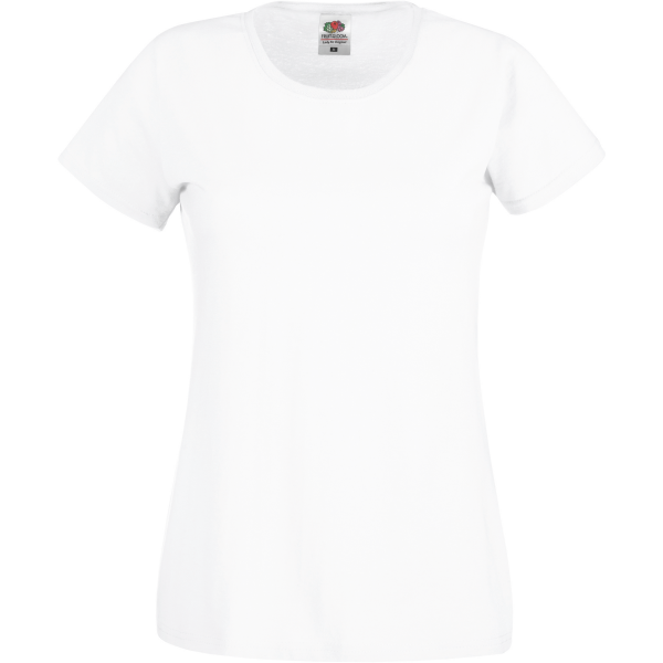 Original-T Ladies' T-shirt (Full Cut 61-420-0) White XS Original-T Ladies' T-shirt (Full Cut 61-420-0) White XS
