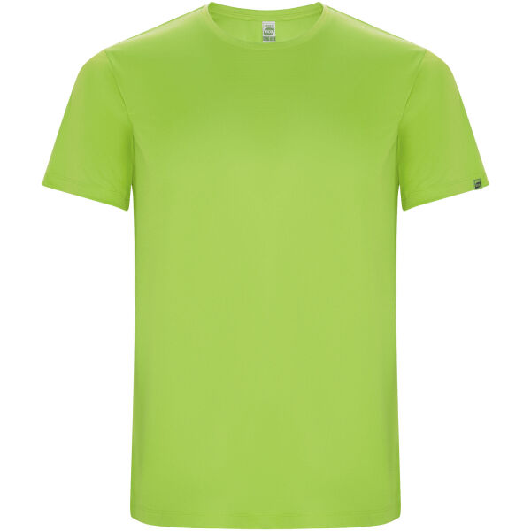 Imola short sleeve men's sports t-shirt - Lime / Green Lime - 3XL