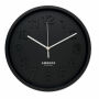 MURO - PP wandklok - Zwart