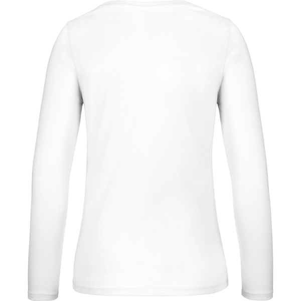 #E150 Ladies' T-shirt long sleeves White 3XL #E150 Ladies' T-shirt long sleeves White 3XL