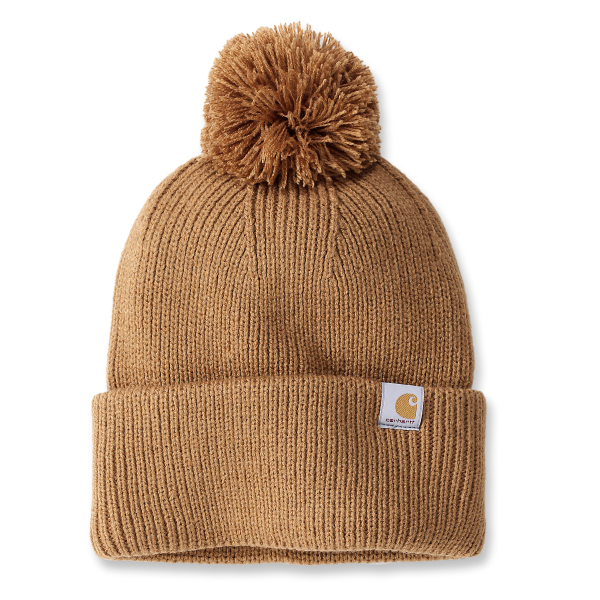 Carhartt Knit Pom-Pom Cuffed Beanie