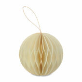 HARMOBAUBLE - Opvouwbare kerstbalhanger - Beige HARMOBAUBLE - Opvouwbare kerstbalhanger - Beige