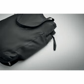 SEATTLE - 21 inch RPET paraplu set - Zwart