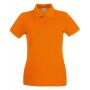FOTL Lady-Fit Premium Polo, Orange, M