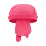 Functional Bandana Hat bright pink one size