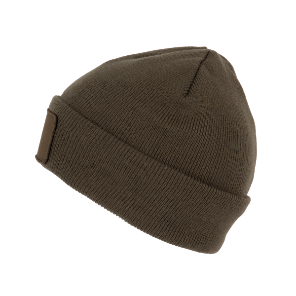 Bonnet avec patch et doublure Thinsulate™ Dark Khaki One Size Bonnet avec patch et doublure Thinsulate™ Dark Khaki One Size