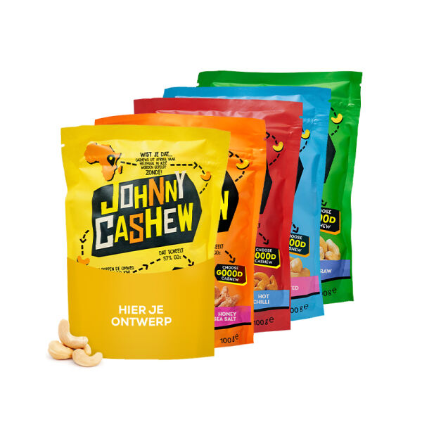Johnny Cashew - The Big Five - Mix van smaken