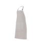 BIB APRON WITH POCKET, LIGHT GREY, One size, VELILLA