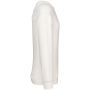 Ecologische uniseks sweater met ronde hals en afhangende mouwen French Terry Ivory XL