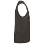 Bodywarmer polykatoen multizakken Dark Grey 4XL