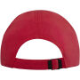Morion GRS gerecyclede cool fit sandwich cap met 6 panelen - Rood Morion GRS gerecyclede cool fit sandwich cap met 6 panelen - Rood