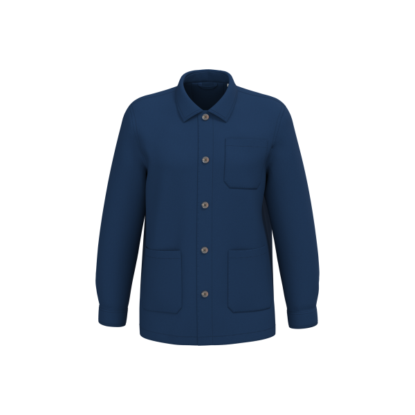Verwassen ecologische workerjack voor heren Washed Indigo 3XL Verwassen ecologische workerjack voor heren Washed Indigo 3XL