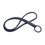 Tubyard lanyard met gerecycleerde plastic buis - Maanlichtblauw