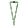 Polyester keycord met reflecterende overlay