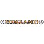 Oranje letterslinger met tekst "Holland" Oranje letterslinger met tekst "Holland"
