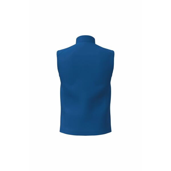 2-laagse uniseks softshell bodywarmer royal blue XL 2-laagse uniseks softshell bodywarmer royal blue XL