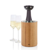 AdHoc Gusto-champagnekurk, zwart