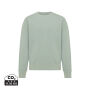IQONIQ Kruger gerecycled katoen relaxed sweater, iceberg green (XL)