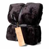 JENS Living Gift Plaid RPET Zwart