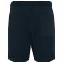 Duurzame fleece short voor heren navy XXL