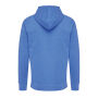 Iqoniq Abisko gerecycled katoen hoodie met rits, heather blue (XS)