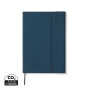 VINGA Baltimore GRS papier & PU notitieboek, donkerblauw