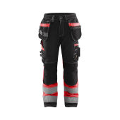 Zwart/High Vis Rood