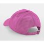 LOW PROFILE 6 PANEL DAD CAP, TRUE PINK, One size, BEECHFIELD