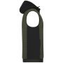 Men's Padded Hybrid Vest olive melange/black 6XL