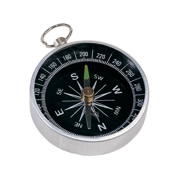 Nansen - metalen kompas met sleutelring Nansen - metalen kompas met sleutelring