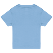 Baby-T-shirt korte mouwen Sky Blue 36M