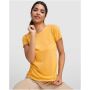 Fox damesshirt met korte mouwen - Heather Mustard - 2XL