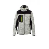 melange grey/black-fluo yellow