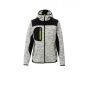 Trip Lady melange grey/black-fluo yellow S