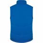 Met fleece gevoerde bodywarmer light royal blue 4XL