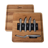 BOSKA Ultimate Cheese Set Small Copenhagen, bruin, staal