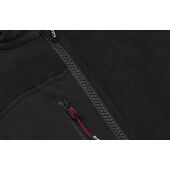 Bonded fleece jacket - Black, 3XL