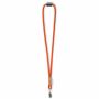 Polyester koord-keycord met bamboe plaatje