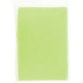 Mayan gerecyclede wegwerp regenponcho met opbergtasje - Lime