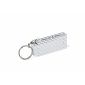 Gekalibreerde duimstok sleutelhanger 0,5m