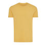 IQONIQ Bryce gerecycled katoen t-shirt, ochre yellow (L)