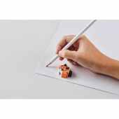 CIRCO - Houten potlood met dierenvorm - Wit